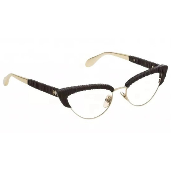 NWT Carolina Herrera VHN058 5GDM 54 Brown 54mm Eyeglasses main image 4